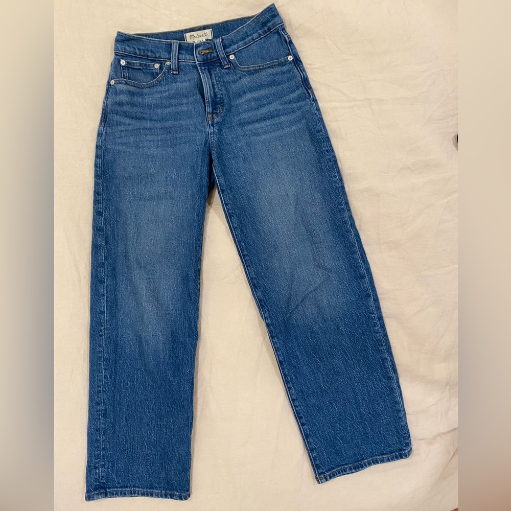 Madewell Jeans | The Petite Perfect Vintage Wide-Leg Jean in Leifland Wash